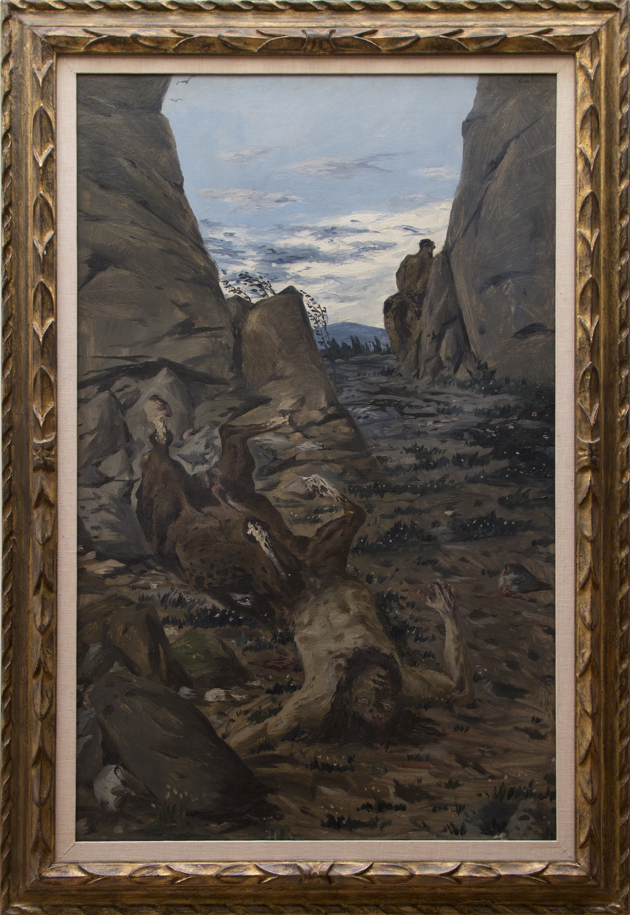 Giorgio de Chirico "Centauro morente" (1909)