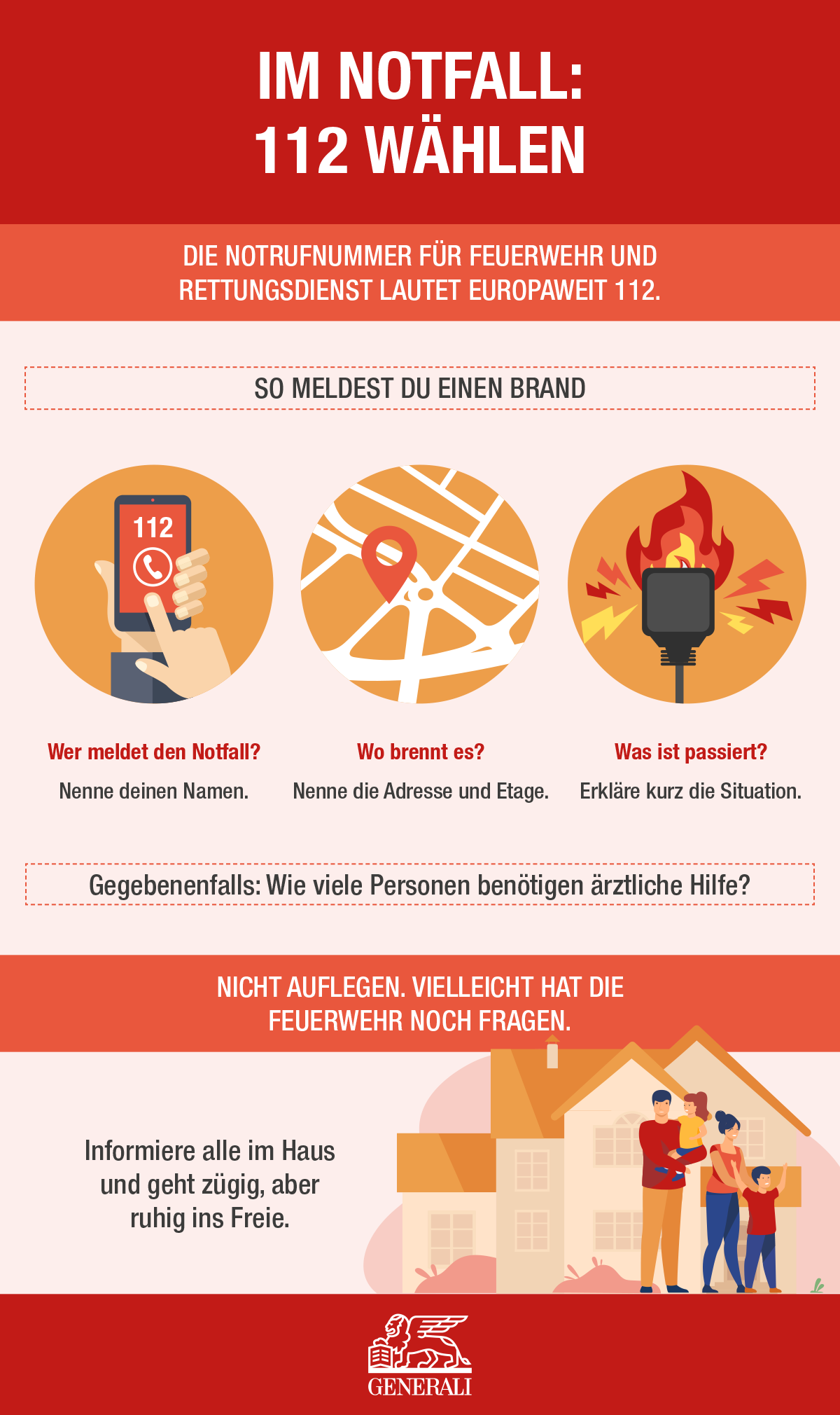 Brandschutz im Haushalt. Tipps zum richtigen Verhalten.