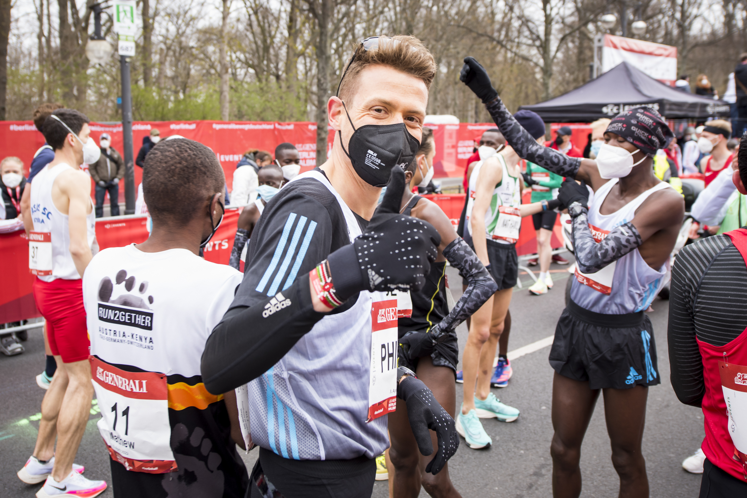 Teilnehmer des Generali Berlin Halbmarathon 2022